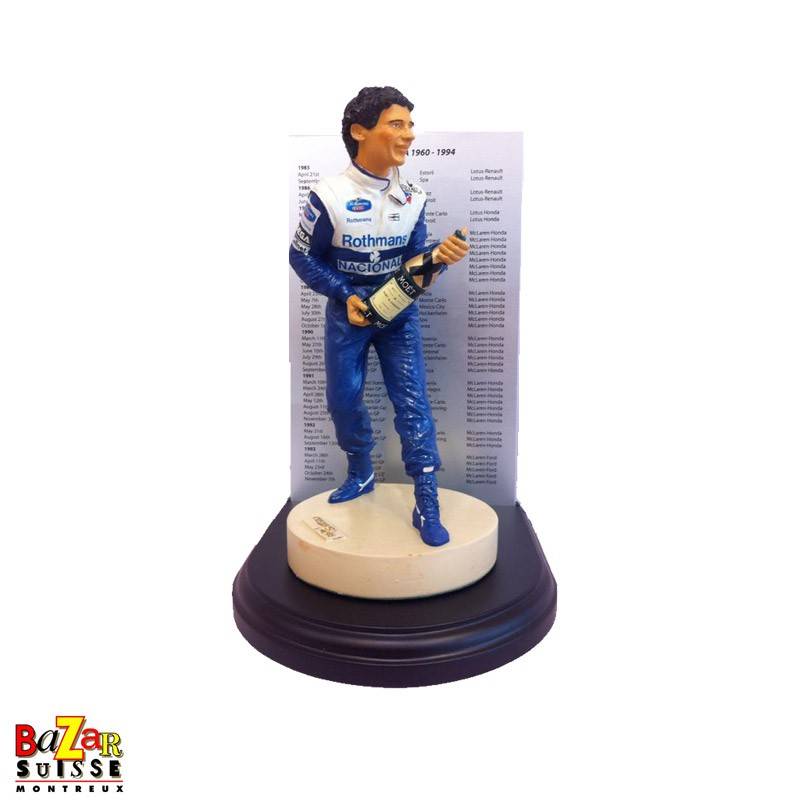 Figurine Ayrton Senna pilote F1 - Williams Renault