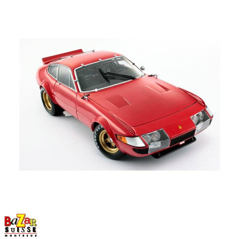 Ferrari 365 GTB/4 - 1977 Daytona 24 Hours car 1:18 by Kyosho 