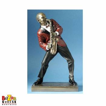 Le saxophoniste - figurine Le Monde du Jazz