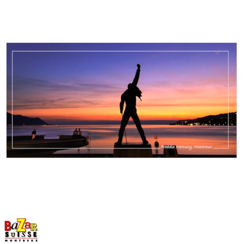 Postcard - Freddie Mercury - Montreux