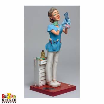 Lady dentist Forchino figurine