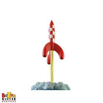 Figurine la Fusée de Tournesol au décollage