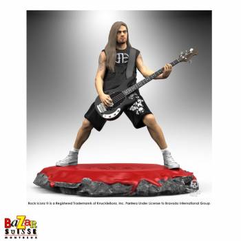 Rex Brown - Pantera - figurine Rock Iconz de Knucklebonz