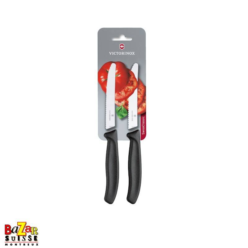 Swiss Classic Tomato and Table Knife Set - Victorinox Swiss Classic Tomato and Table Knife Set - Victorinox