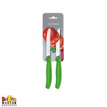 Swiss Classic Tomato and Table Knife Set - Victorinox