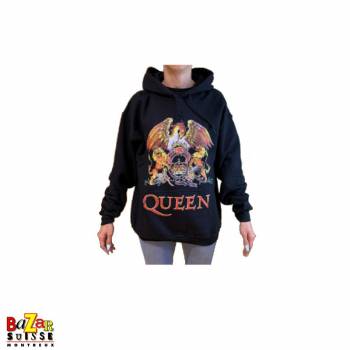 Hoodie Queen Crest black