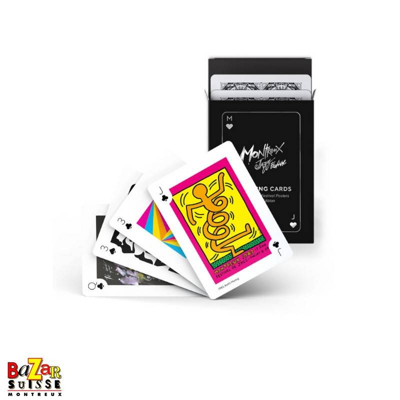 Montreux Jazz Festival playing cards