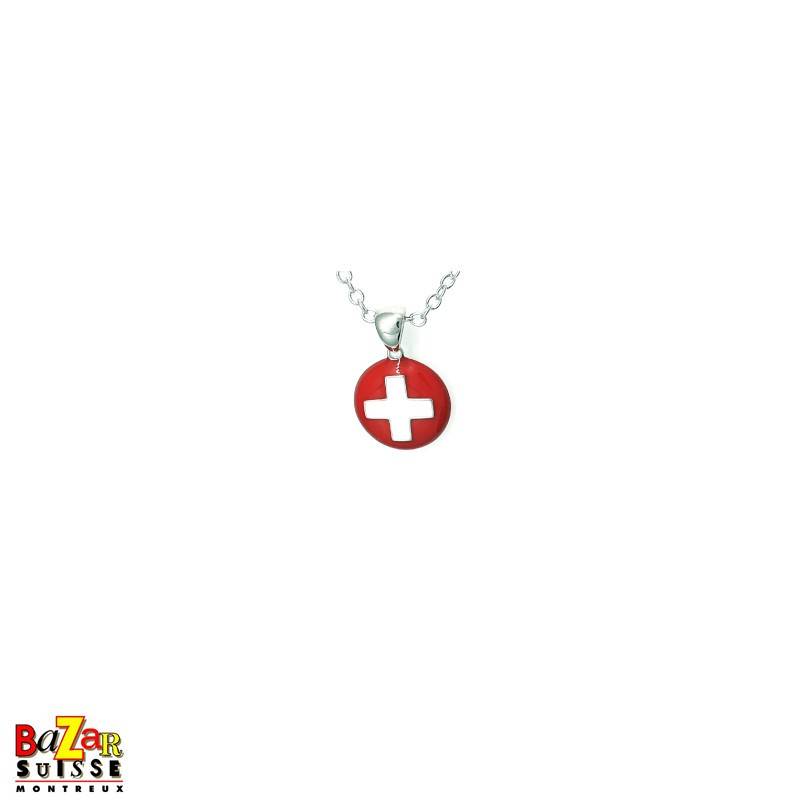 Pendentif croix suisse