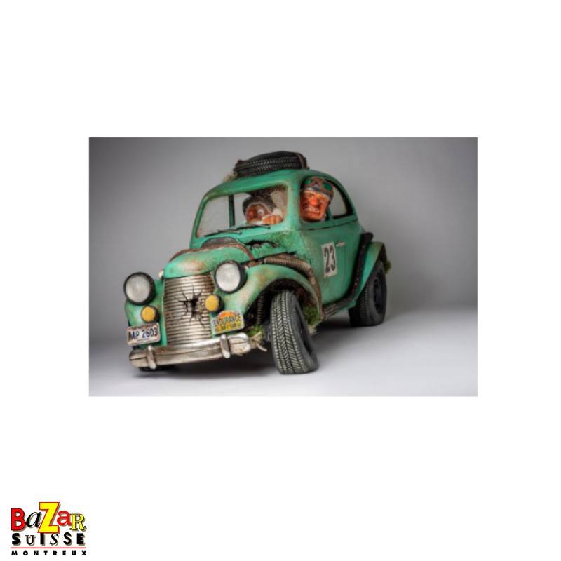 La voiture de rallye - figurine Forchino