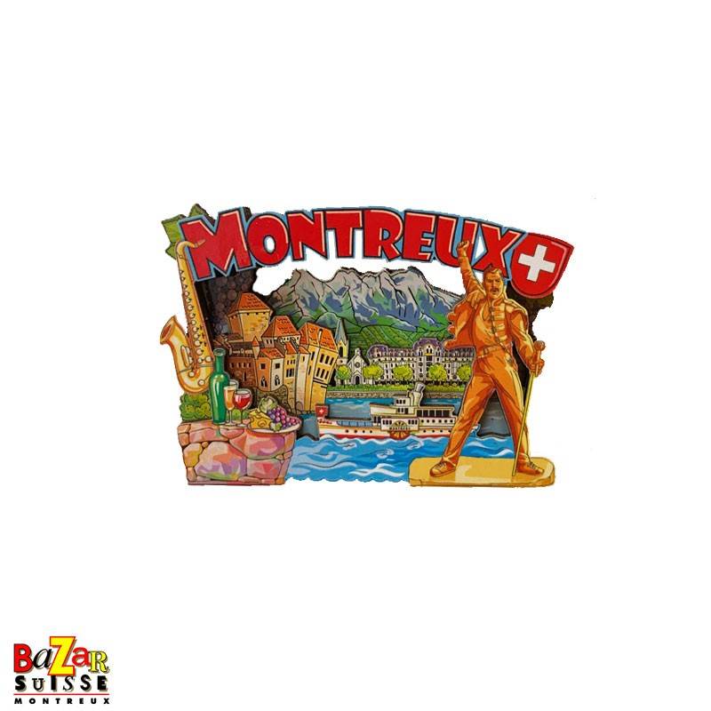 Decorative magnet - Montreux/Freddie Mercury