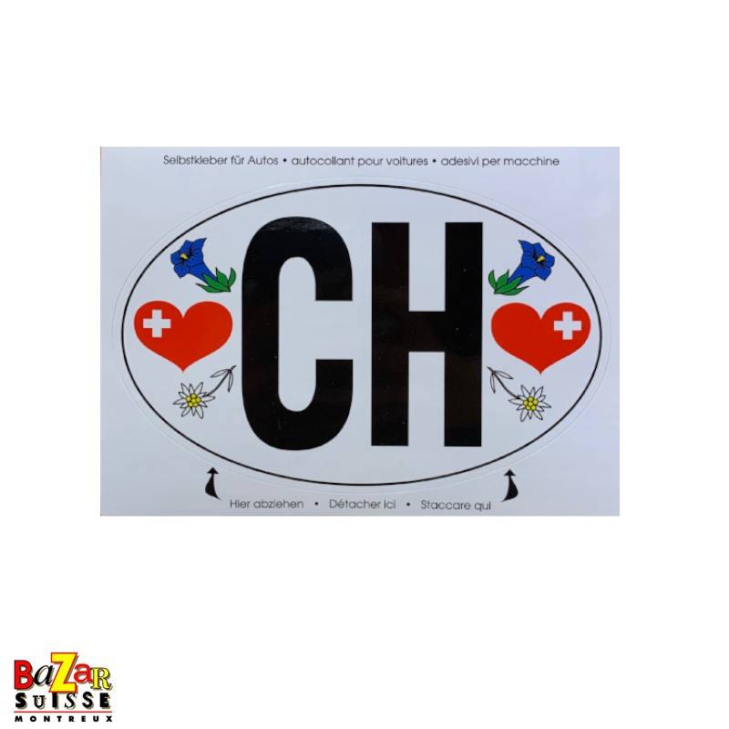 CH sticker for car