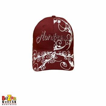 Burgundy Montreux cap