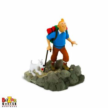 Tintin hiker figurine