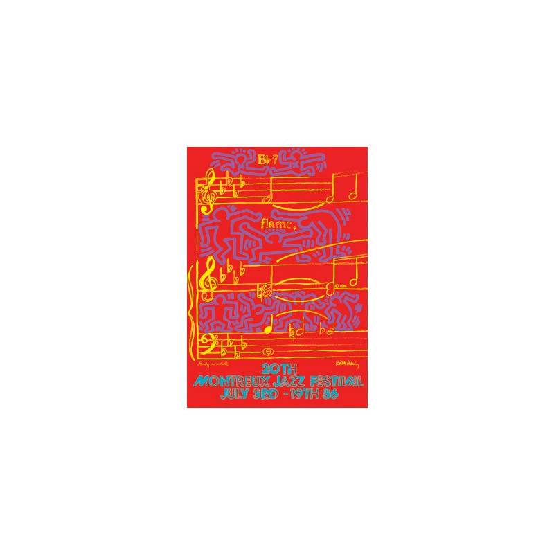 Poster Montreux Jazz Festival 1986 Poster Montreux Jazz Festival 1986