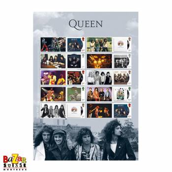 Stamps - Queen Live Miniature Sheet Cover
