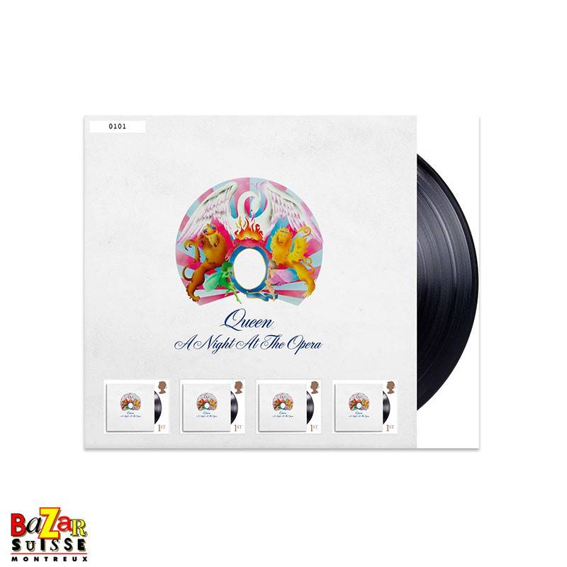 Timbres - Queen A Night At The Opera Fan Sheet Timbres - Queen A Night At The Opera Fan Sheet