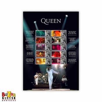 Stamps - Queen Live Collector's Sheet