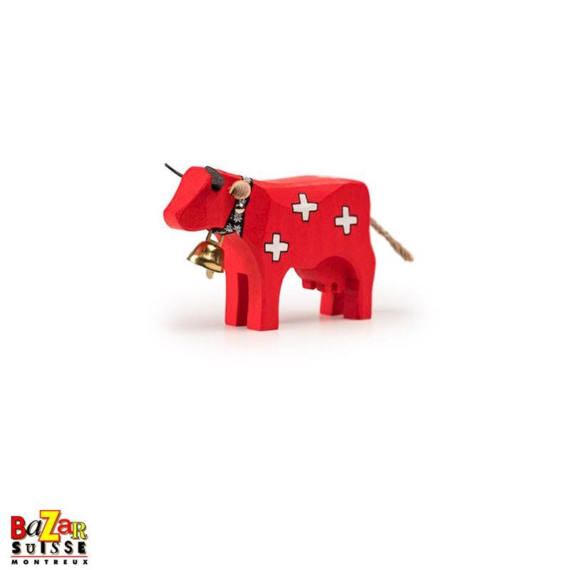 Swiss wooden cow - small
