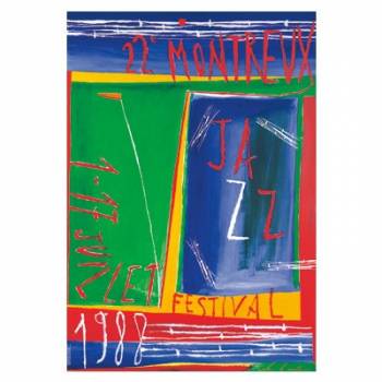 Poster Montreux Jazz Festival 1988