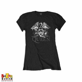Woman T-shirt Queen Crest strass
