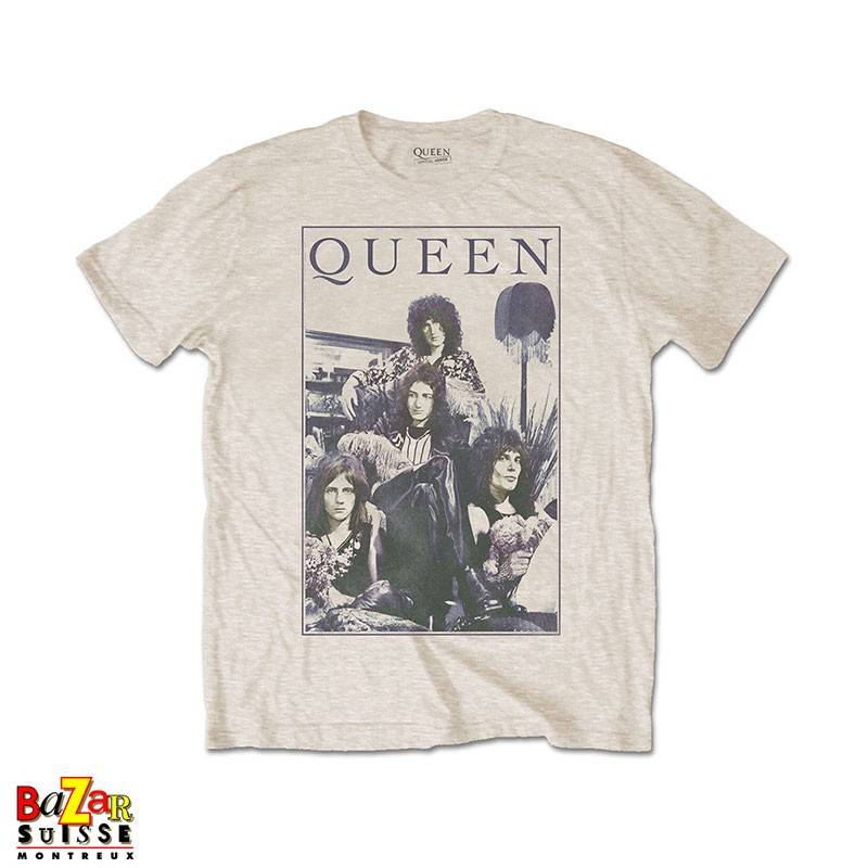 T-shirt Queen vintage frame