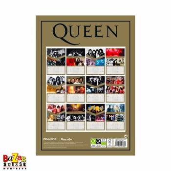 Official Queen Calendar 2021