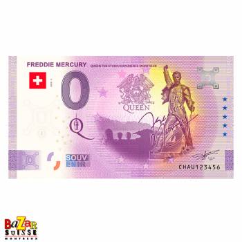 Billet touristique 2021 - Freddie Mercury - Montreux