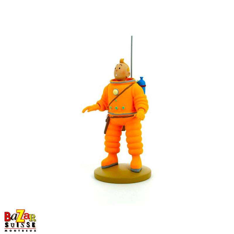 Figurine Tintin cosmonaut
