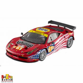 Ferrari 458 Italia GT2, LM 2012 1:18 - Hot Wheels