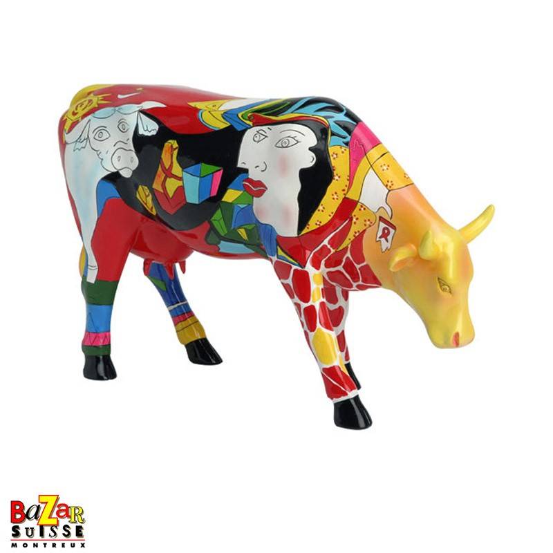 Vache "Hommage to Picowso's African Period"