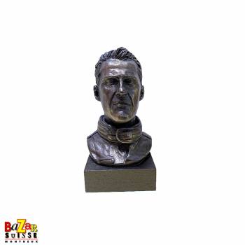 Bronze bust Michael Schumacher