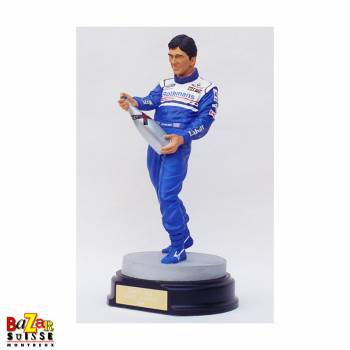 Damon Hill Formula-1 driver figurine