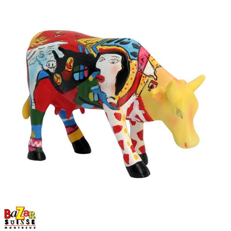 Vache "Hommage to Picowso's African Period"