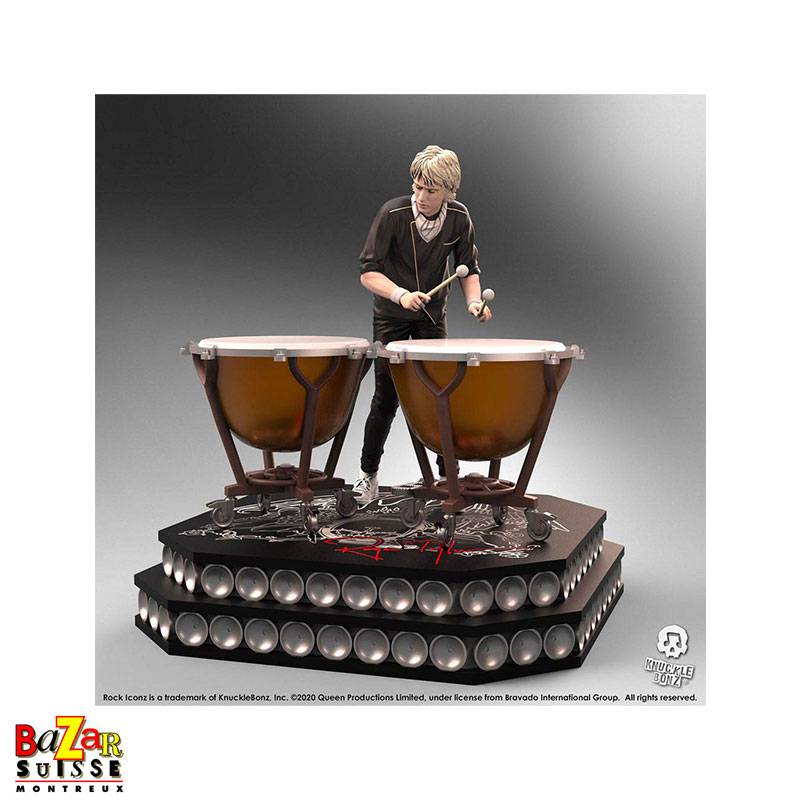 Roger Taylor - Queen - figurine Rock Iconz from Knucklebonz Roger Taylor - Queen - figurine Rock Iconz from Knucklebonz