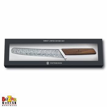 Couteau Swiss Modern Bread and Pastry Damast Édition limitée 2021 - Victorinox