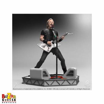 James Hetfield (Metallica) - figurine Rock Iconz de Knucklebonz