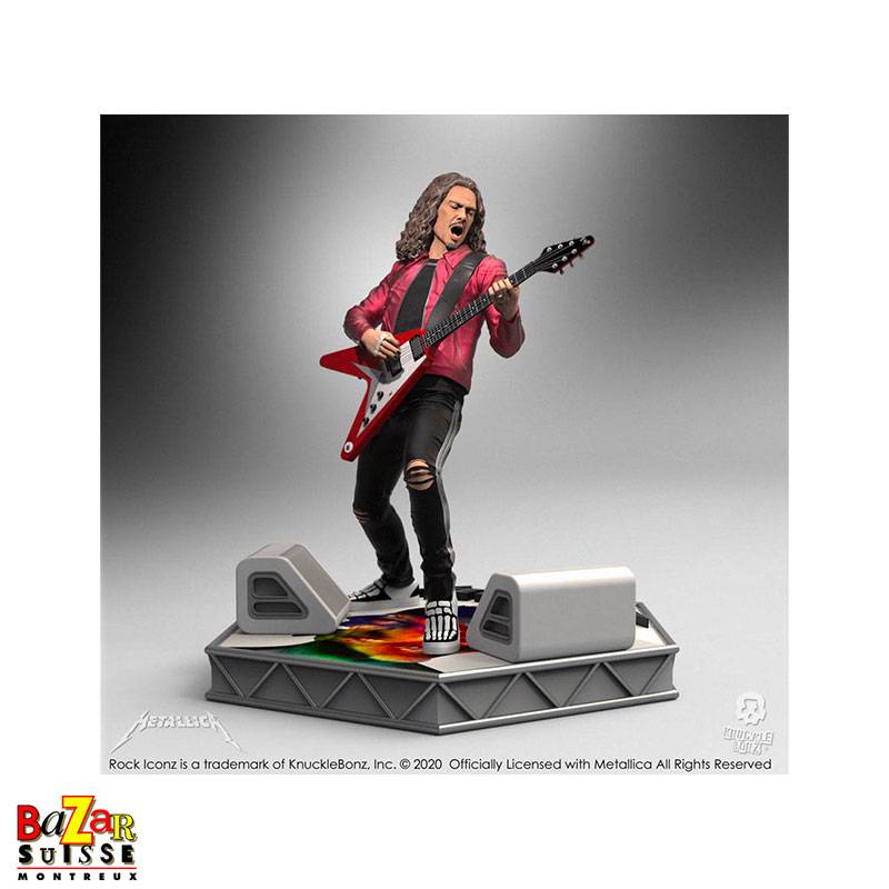Kirk Hammett (Metallica) - figurine Rock Iconz de Knucklebonz