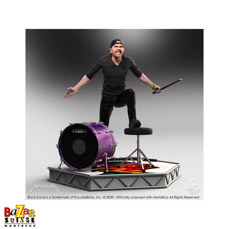 Lars Ulrich (Metallica) - figurine Rock Iconz de Knucklebonz