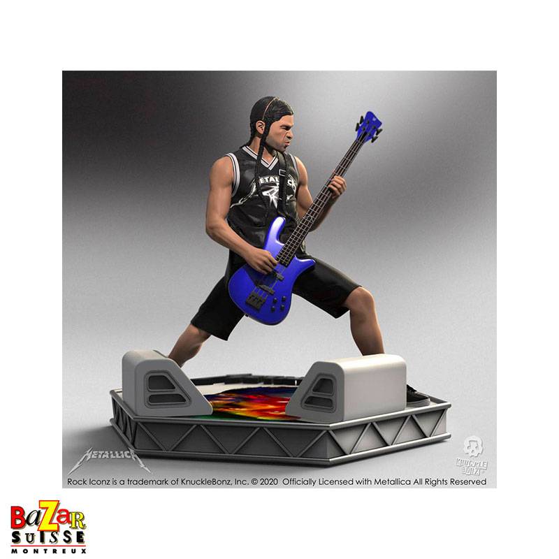 Robert Trujillo (Metallica) - figurine Rock Iconz de Knucklebonz