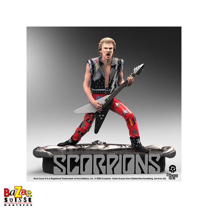 Rudolf Schenker (Scorpions) - figurine Rock Iconz de Knucklebonz
