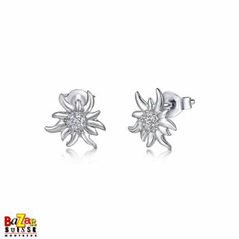 Edelweiss earrings - White...