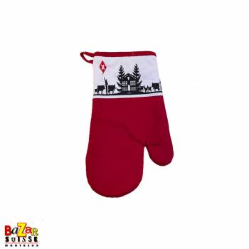 Kitchen glove poya - red