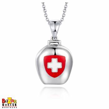 Bell pendant - White Alpina