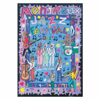 Poster Montreux Jazz Festival 1997