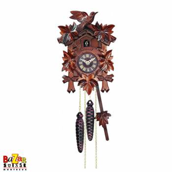 Quartz cuckoo-clock - 5 leaves