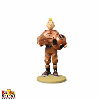 Figurine Tintin scaphandre