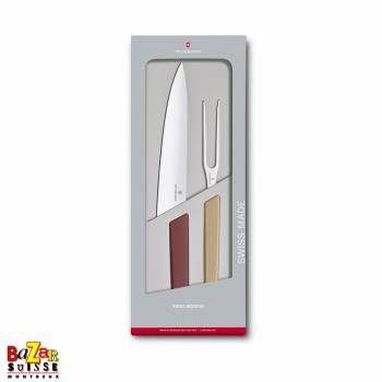 Swiss Modern carving set -...