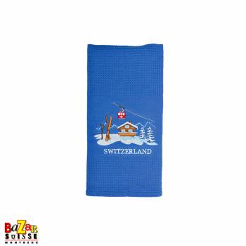 Blue Kitchen towel - chalet