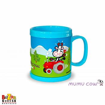 Tasse plastique Mumu Cow -...