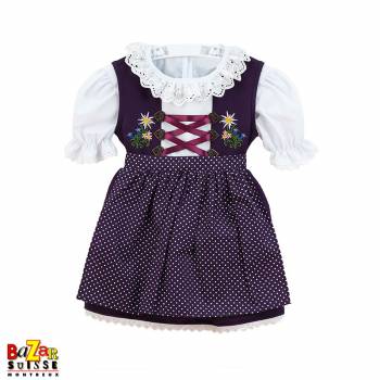 Typical Swiss folk dress -...